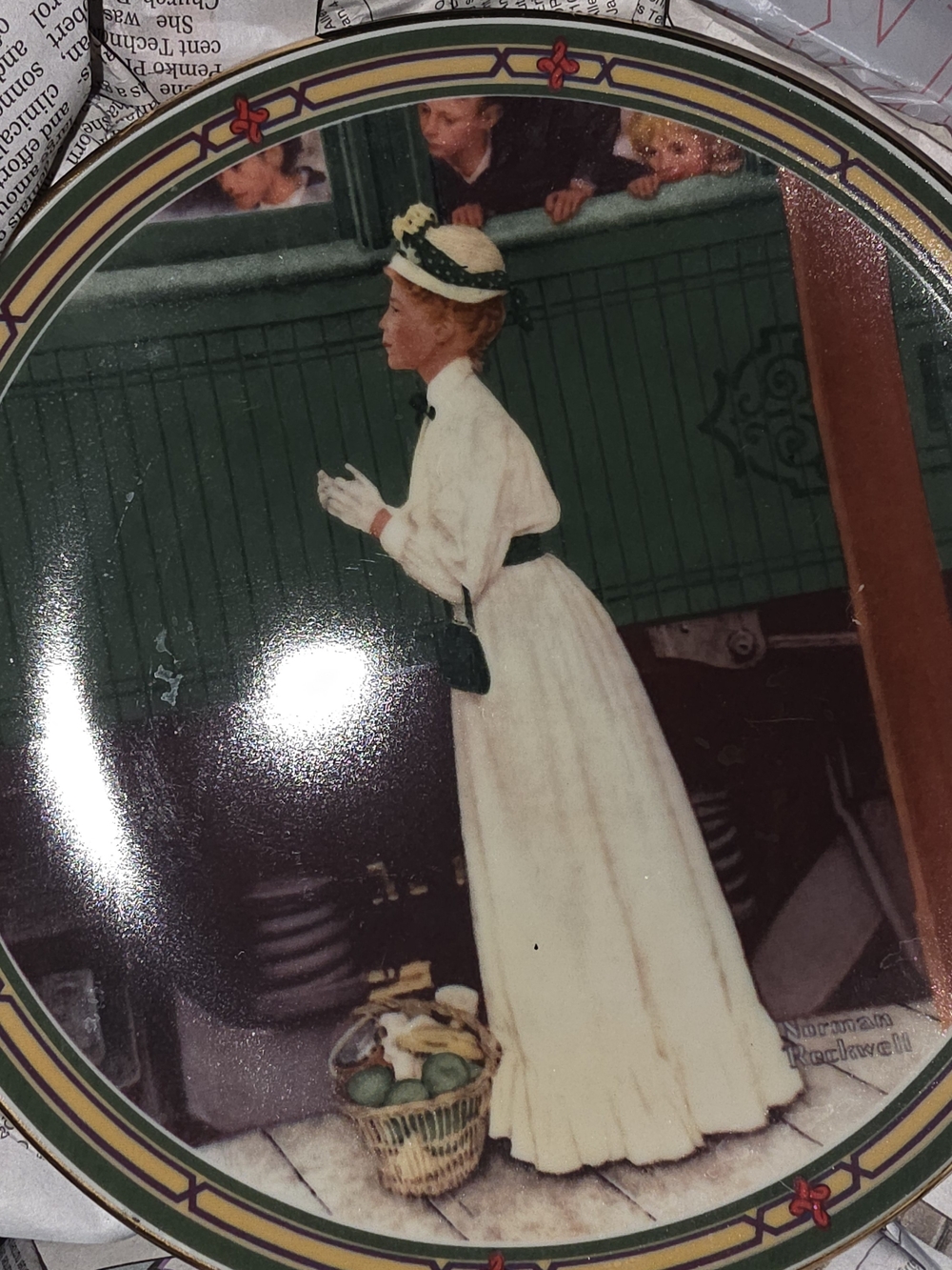 Norman Rockwell Decorative Plate — 10 Plates
